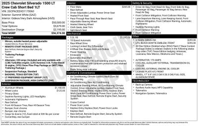 2025 Chevrolet Silverado 1500 LT