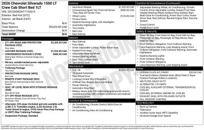 2026 Chevrolet Silverado 1500 LT