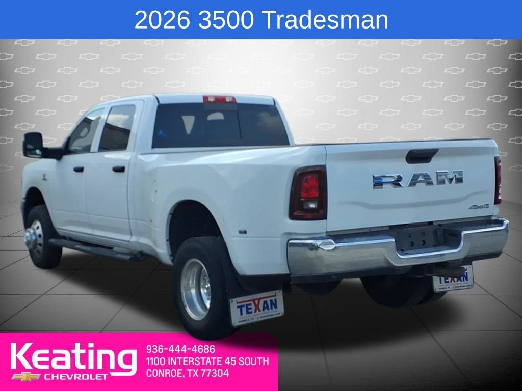 2026 RAM 3500 Tradesman Crew Cab 4x4 8' Box