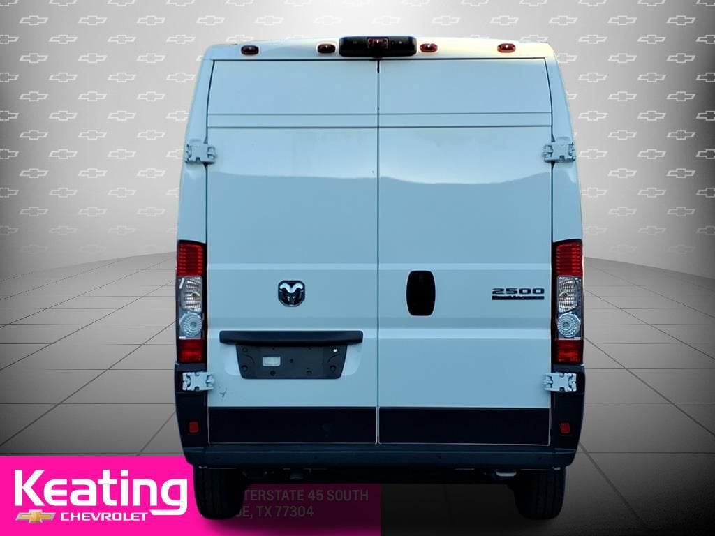 2025 RAM ProMaster 2500 Cargo Van Tradesman High Roof 159" WB w/Pass Seat