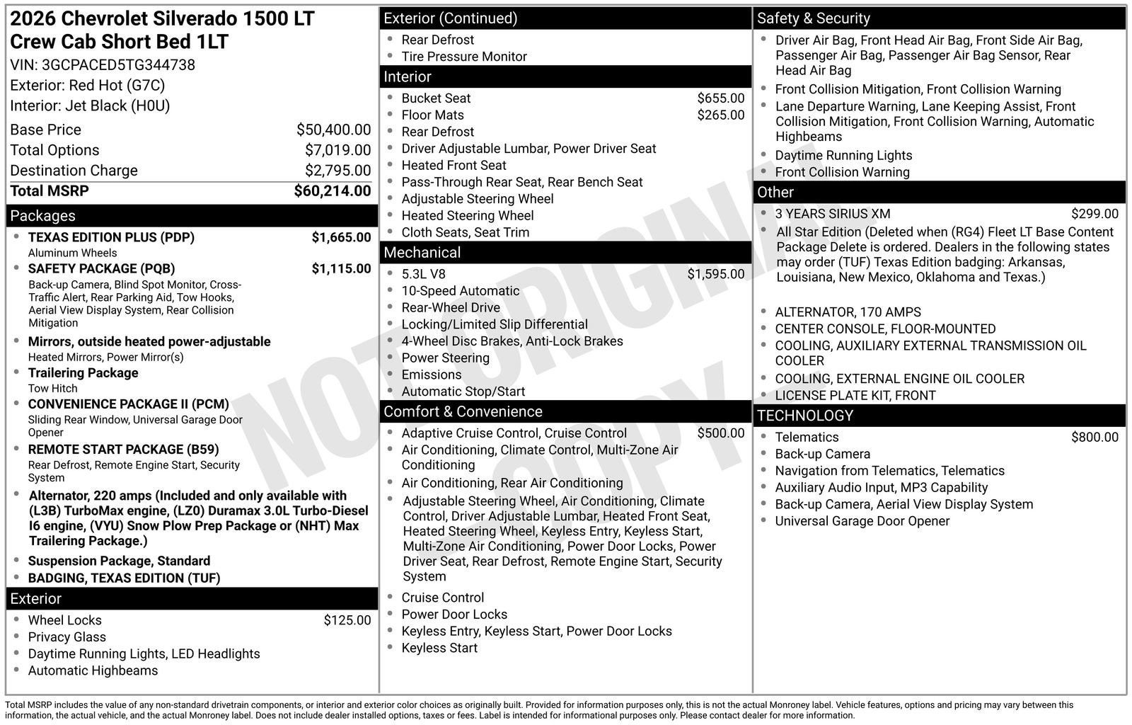 2026 Chevrolet Silverado 1500 LT