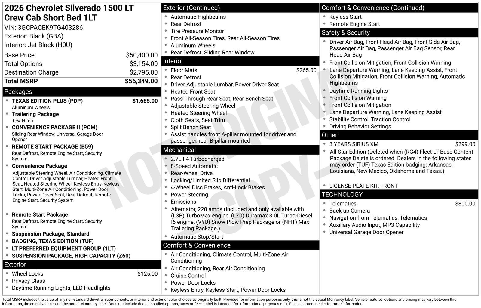2026 Chevrolet Silverado 1500 LT