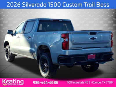 2026 Chevrolet Silverado 1500 Custom Trail Boss