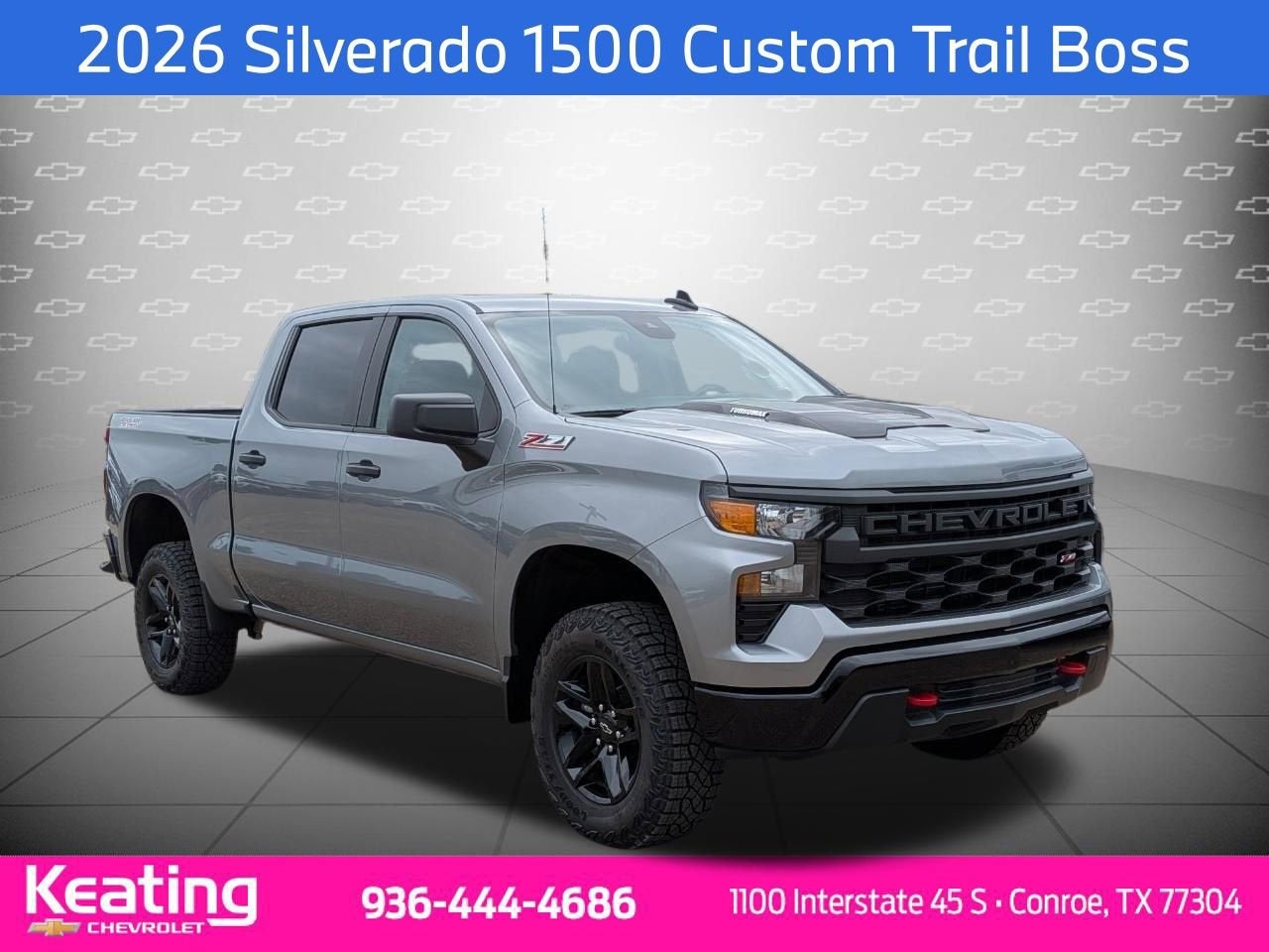 2026 Chevrolet Silverado 1500 Custom Trail Boss