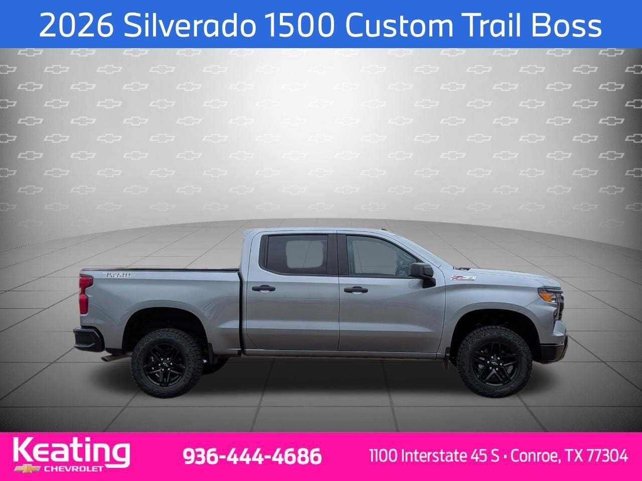 2026 Chevrolet Silverado 1500 Custom Trail Boss