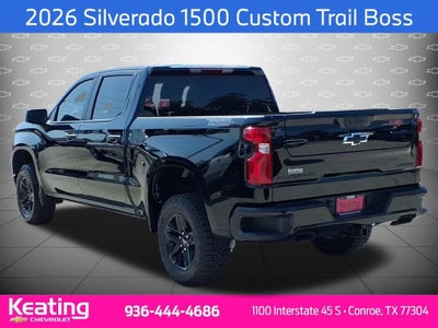 2026 Chevrolet Silverado 1500 Custom Trail Boss