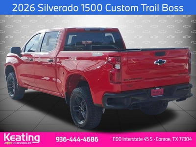 2026 Chevrolet Silverado 1500 Custom Trail Boss