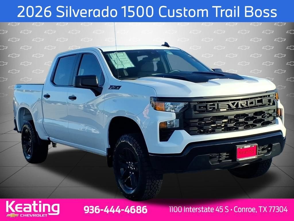 2026 Chevrolet Silverado 1500 Custom Trail Boss