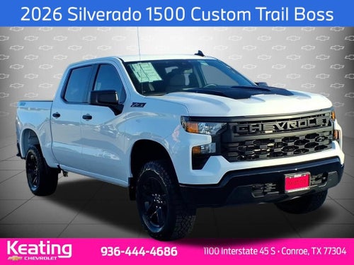 2026 Chevrolet Silverado 1500 Custom Trail Boss