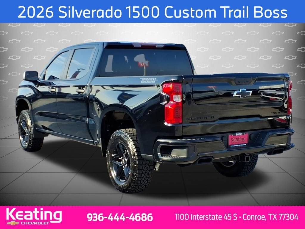 2026 Chevrolet Silverado 1500 Custom Trail Boss - Photo 2