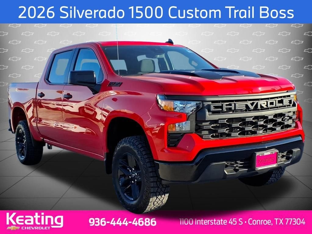 2026 Chevrolet Silverado 1500 Custom Trail Boss