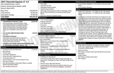 2027 Chevrolet Equinox LT