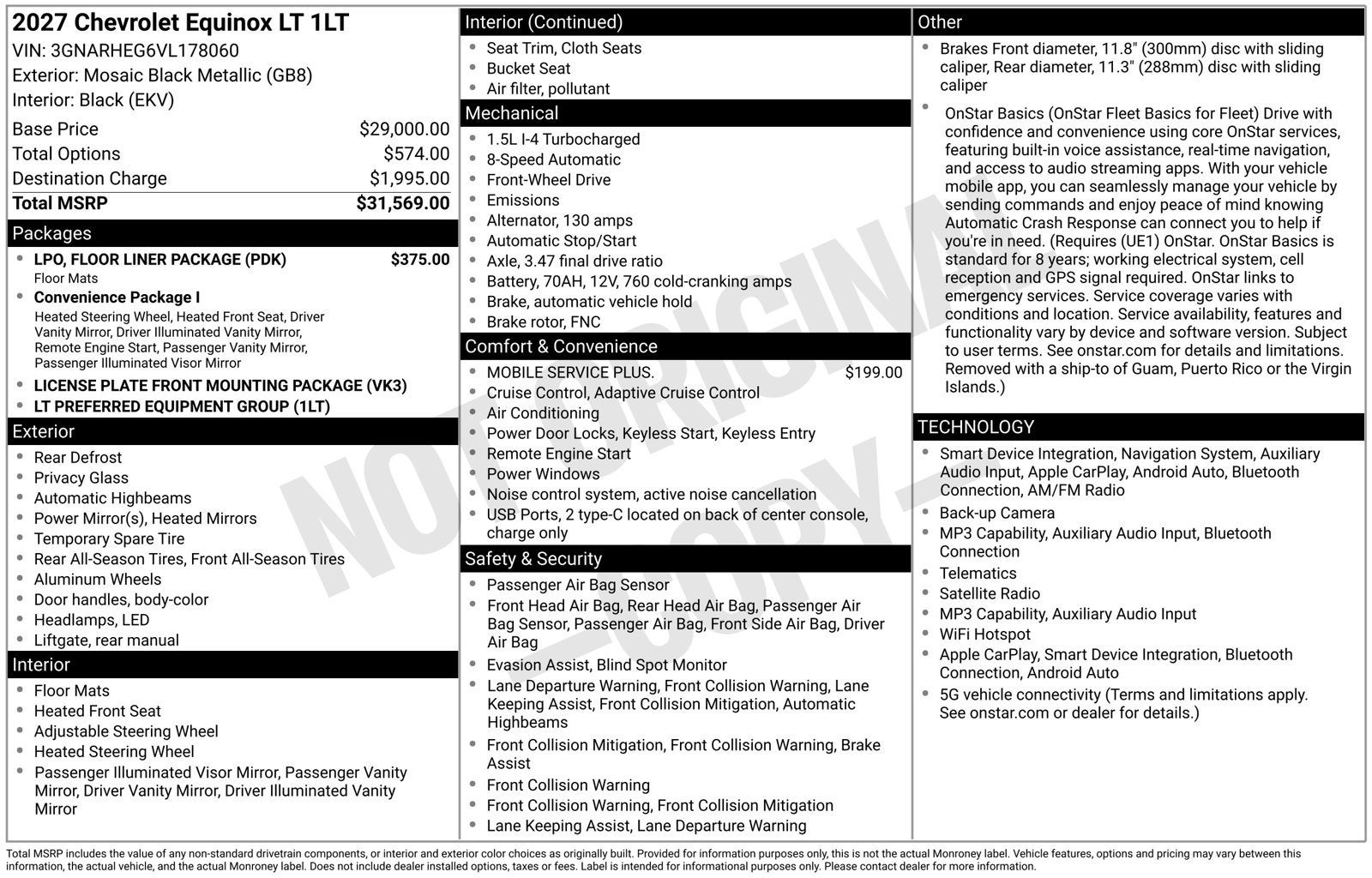 2027 Chevrolet Equinox LT