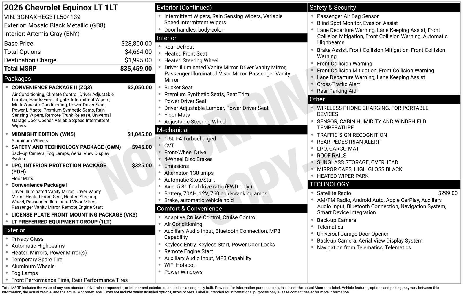 2026 Chevrolet Equinox LT