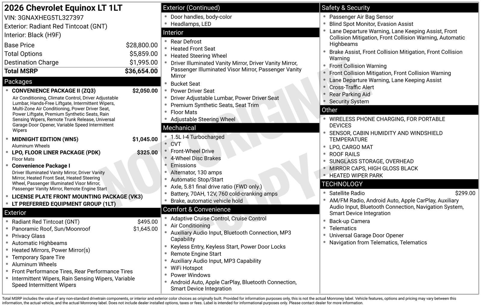 2026 Chevrolet Equinox LT
