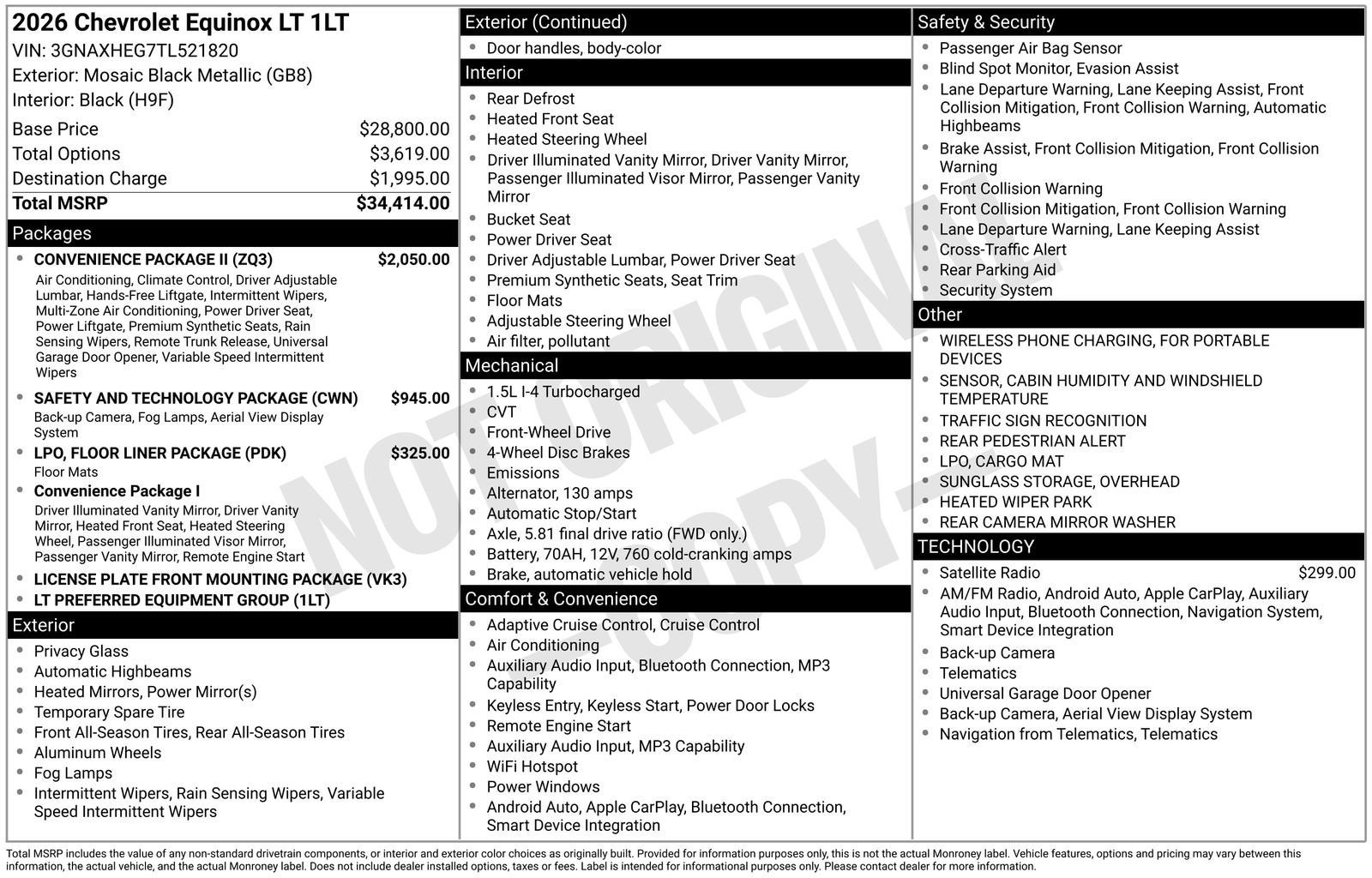 2026 Chevrolet Equinox LT