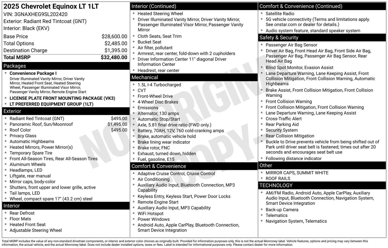 2025 Chevrolet Equinox LT