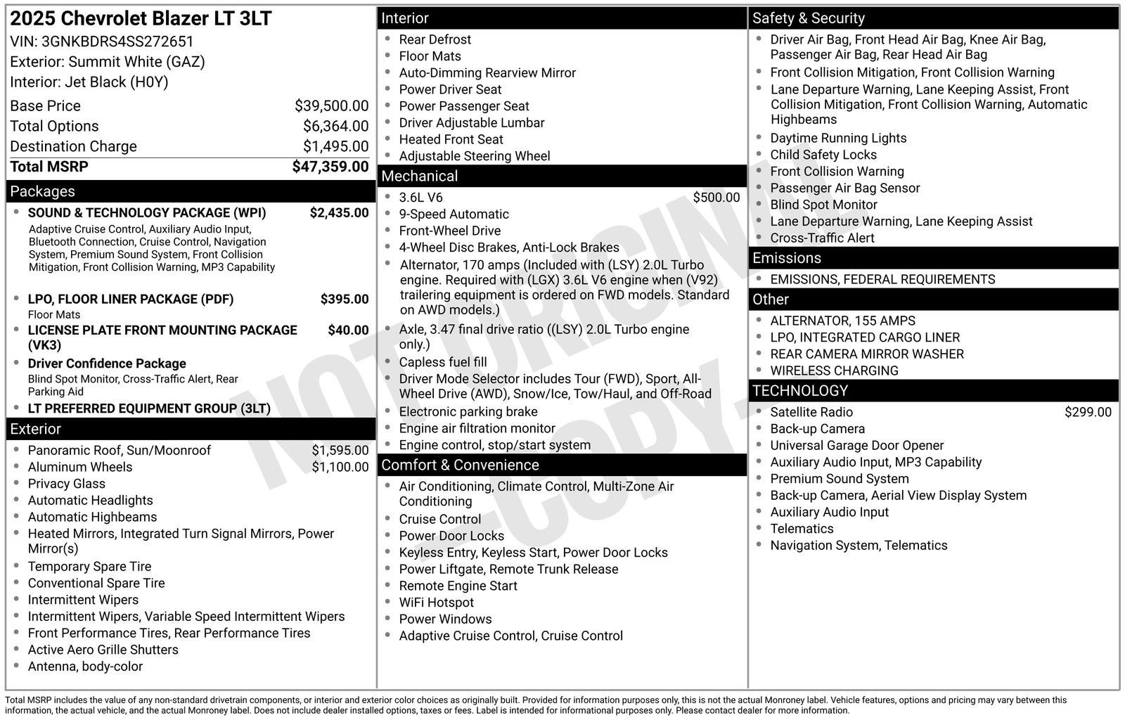 2025 Chevrolet Blazer 3LT