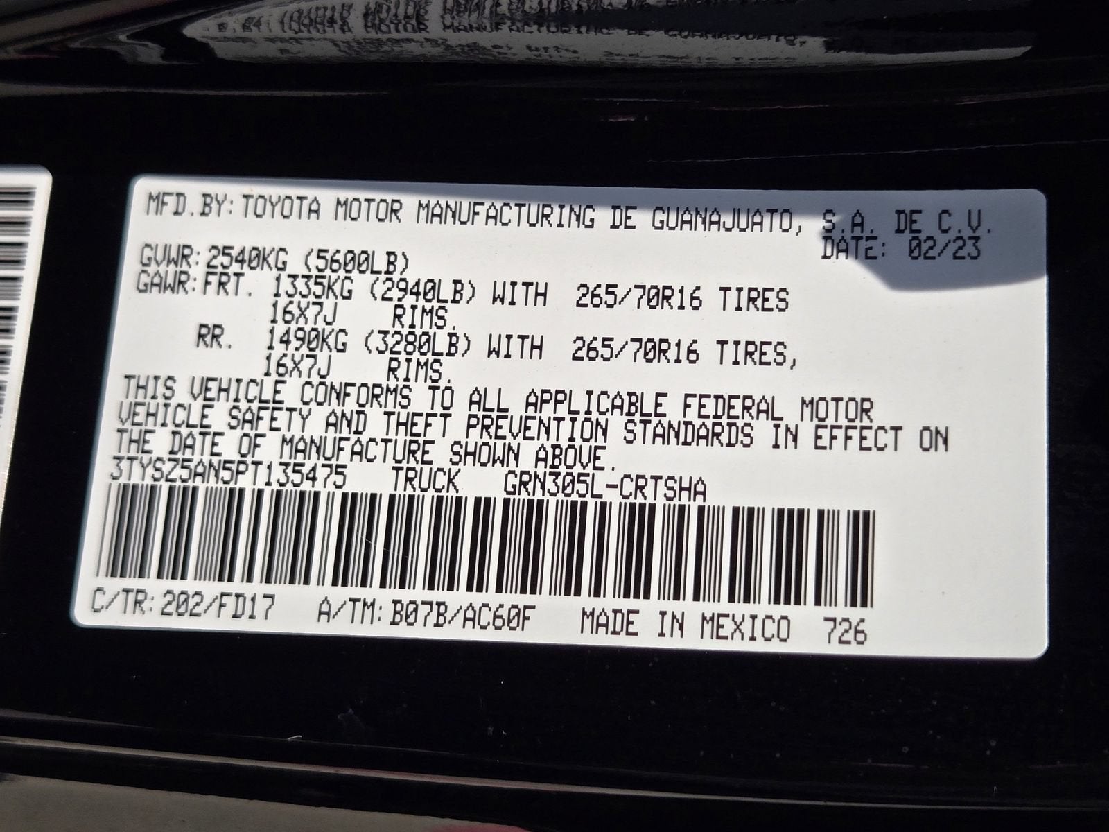2023 Toyota Tacoma TRD Off Road