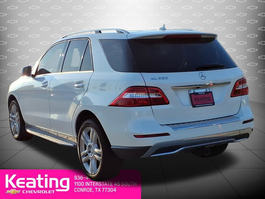 Used 2015 Mercedes-Benz M-Class ML350 with VIN 4JGDA5JB9FA521048 for sale in Conroe, TX