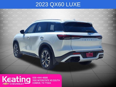2023 INFINITI QX60 LUXE