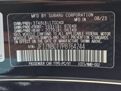 2023 Toyota GR86 Auto (Natl)