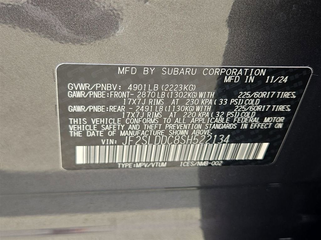 2025 Subaru Forester Premium