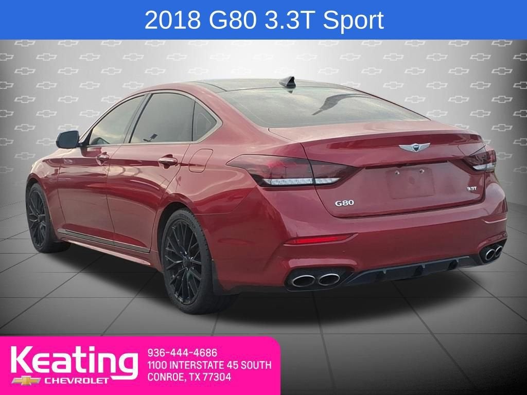 2018 Genesis G80 3.3T Sport