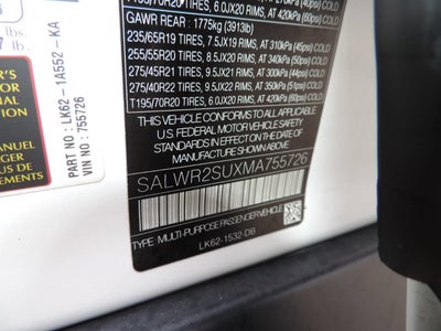 2021 Land Rover Range Rover Sport HSE Silver Edition