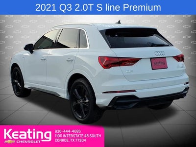 2021 Audi Q3 Premium 45 TFSI S line quattro Tiptronic