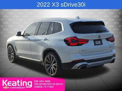 2022 BMW X3 sDrive30i