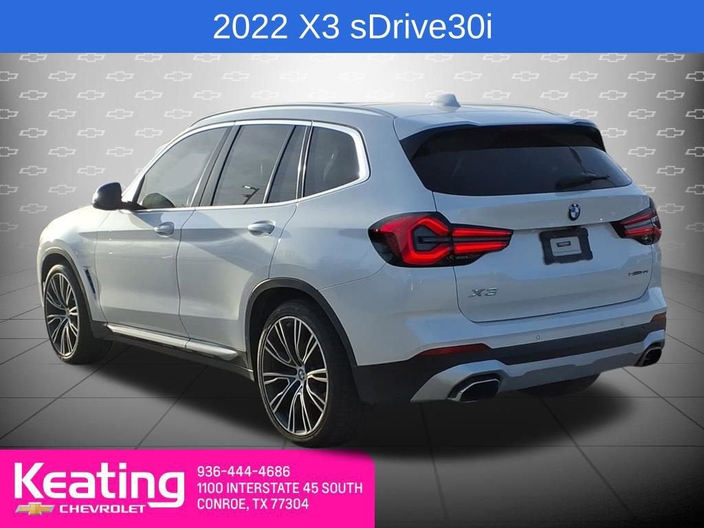 2022 BMW X3 sDrive30i